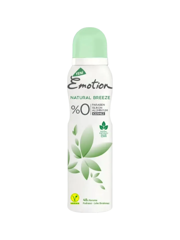 ДЕЗОДОРАНТ ЖЕН EMOTION NATURAL BREEZ СПРЕЙ 150МЛ - фото 1