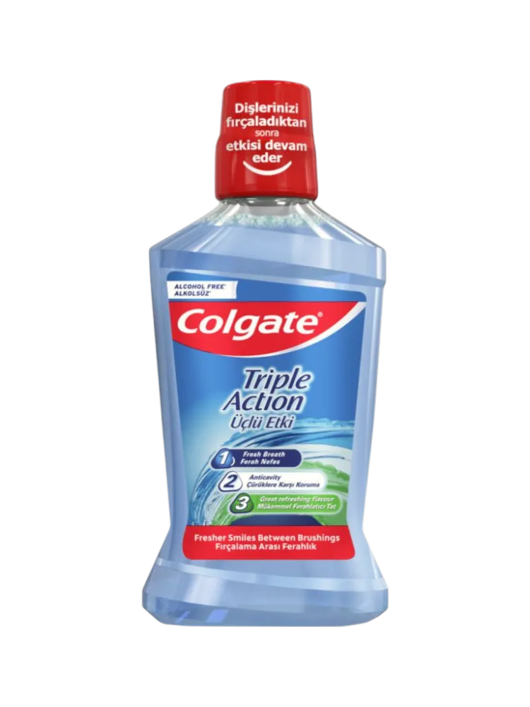 ОПОЛАСКИВАТЕЛЬ COLGATE 500МЛ ТРОЙНОЕ ДЕЙСТВИЕ