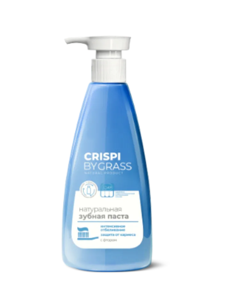 ЗУБ ПАСТА CRISPI 250МЛ ИНТЕНСИВНОЕ ОТБЕЛИВАНИЕ
