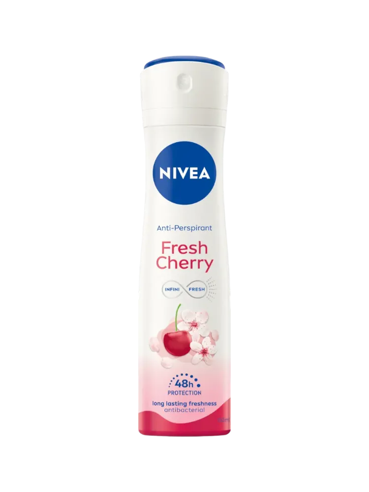 АНТИПЕРСПИРАНТ NIVEA 150МЛ FRESH CHERRY СПРЕЙ - фото 1