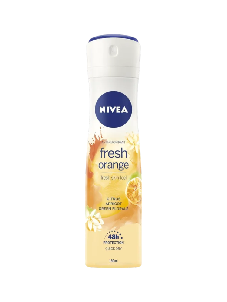 АНТИПЕРСПИРАНТ NIVEA 150МЛ FRESH ORANGE СПРЕЙ - фото 1