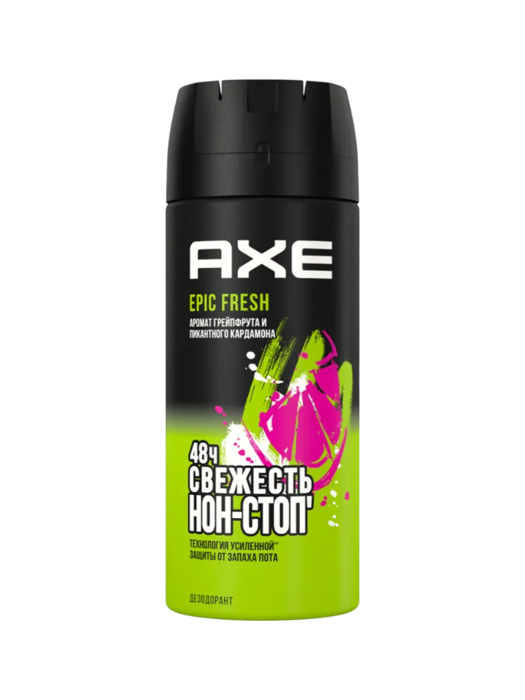 ДЕЗОДОРАНТ AXE 150МЛ EPIC FRESH СПРЕЙ - фото 1