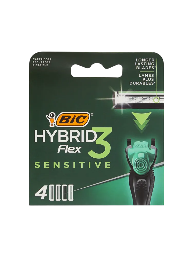 КАССЕТЫ BIC FLEX 3 HYBRID SENSITIVE 4ШТ(6)