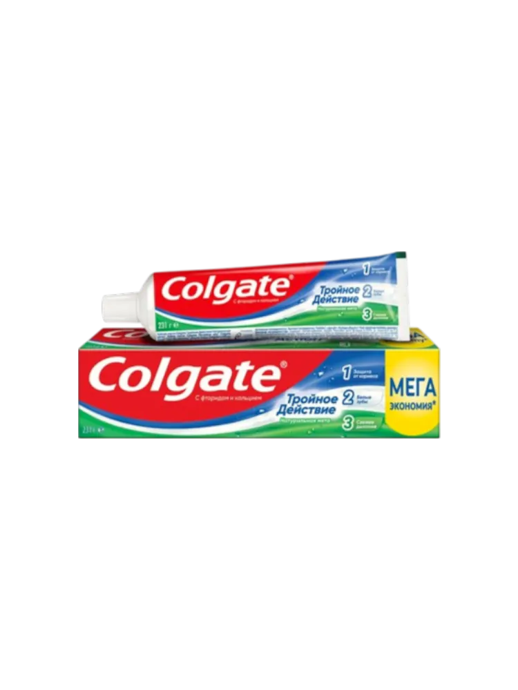 ЗУБ ПАСТА COLGATE ТРОЙНОЕ ДЕЙСТВИЕ 150МЛ