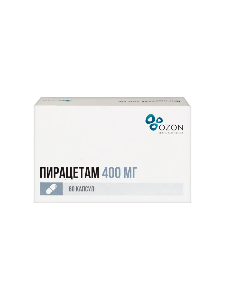 Пирацетам  0,4 № 60 капс. БМЗП
