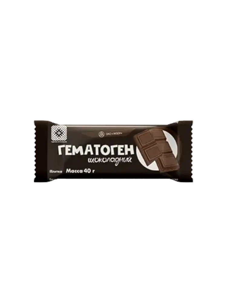 Гематоген Экзон шоколадный 40г