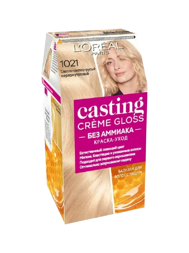 КРАСКА CASTING 1021 СВЕТЛО-СВЕТЛО РУСЫЙ ПЕРЛАМУТРОВЫЙ