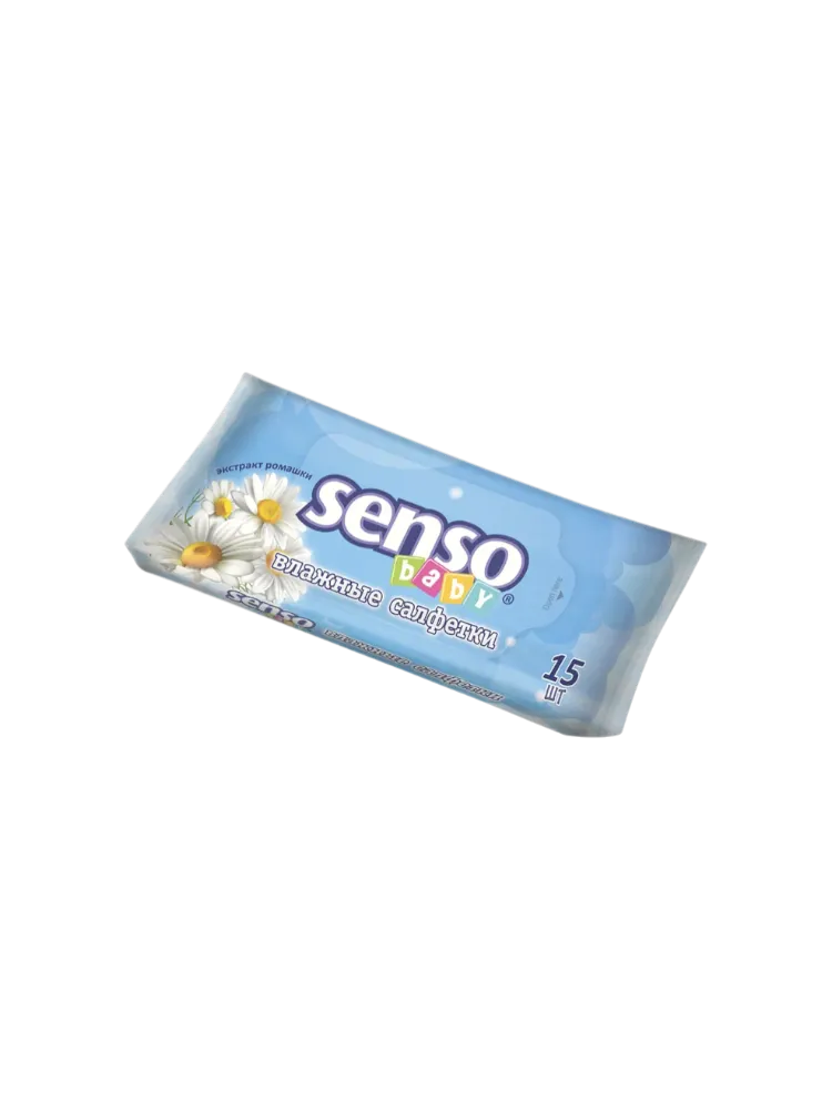 Салфетки влажные Senso №15