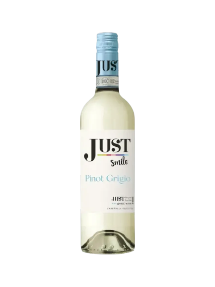 ВИНО JUST 0.75Л PINOT GRIGIO БЕЛ П/СУХ 12.5%(6) - фото 1