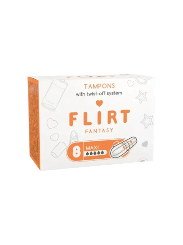 ТАМПОНЫ FANTASY FLIRT MAXI 5 8ШТ 004