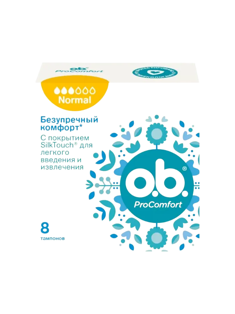 ТАМПОНЫ OB NORMAL PROCOMFORT 8ШТ(24)