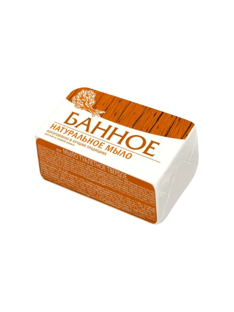 МЫЛО ТУАЛЕТНОЕ 160Г БАННОЕ 