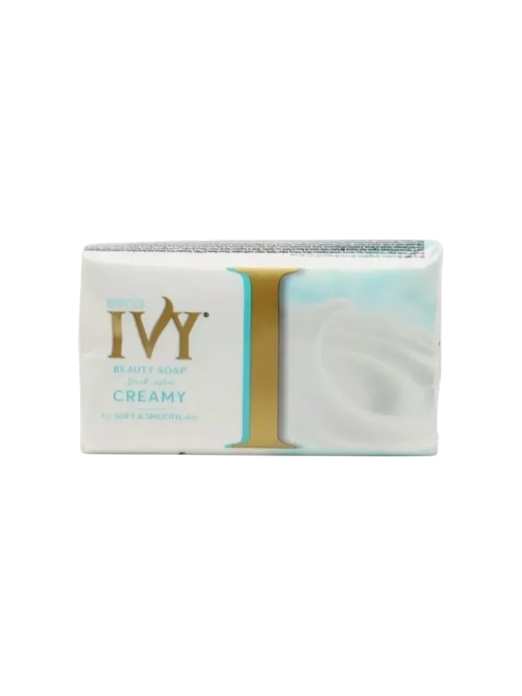 МЫЛО ТУАЛЕТНОЕ IVY CREAMY 115Г БЕЛОЕ - фото 1