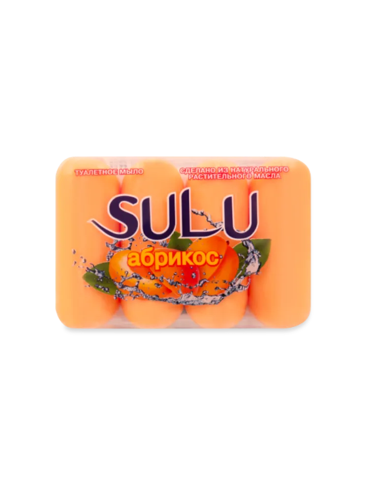 МЫЛО SULU 4*85Г АБРИКОС