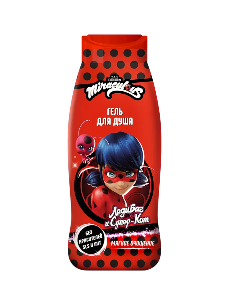 ГЕЛЬ Д/ДУША MIRACULOUS ЛЕДИ БАГ 400МЛ ДЕТСКИЙ