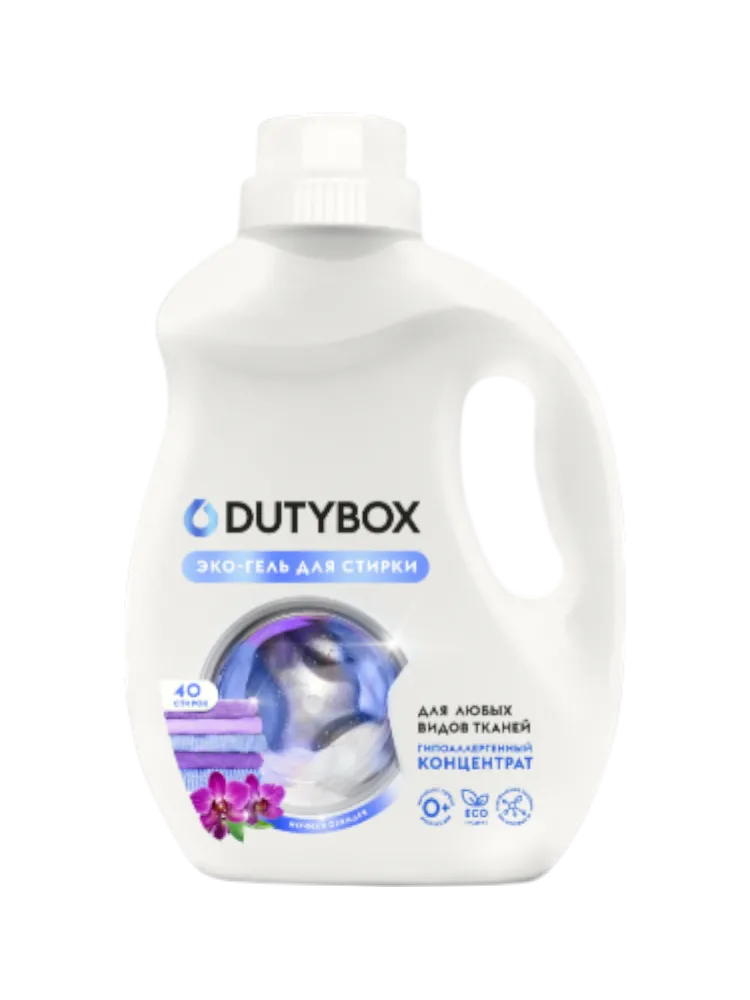 ГЕЛЬ Д/СТИРКИ DUTYBOX НОЧНАЯ ОРХИДЕЯ КОНЦЕНТРАТ 1Л