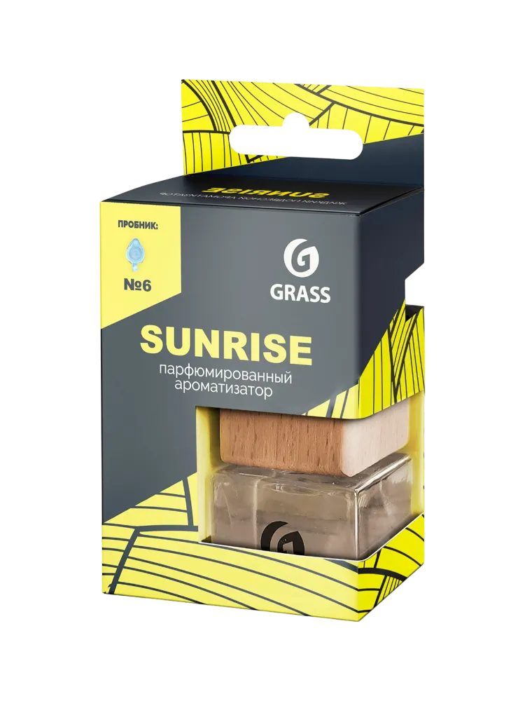 АРОМАТИЗАТОР ПАРФЮМИРОВАННЫЙ GRASS SUNRISE 7МЛ(20)