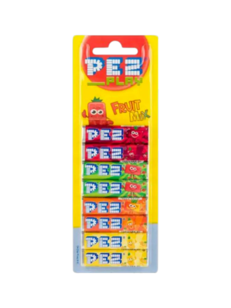ДРАЖЕ PEZ 25,5ГР БЛИСТЕР 6-ШТУК ФРУКТЫ