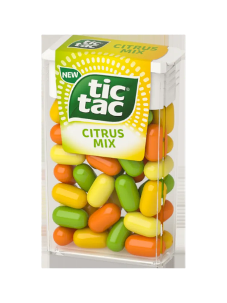 ДРАЖЕ TIC TAC 18Г ЦИТРУСОВЫЙ  МИКС
