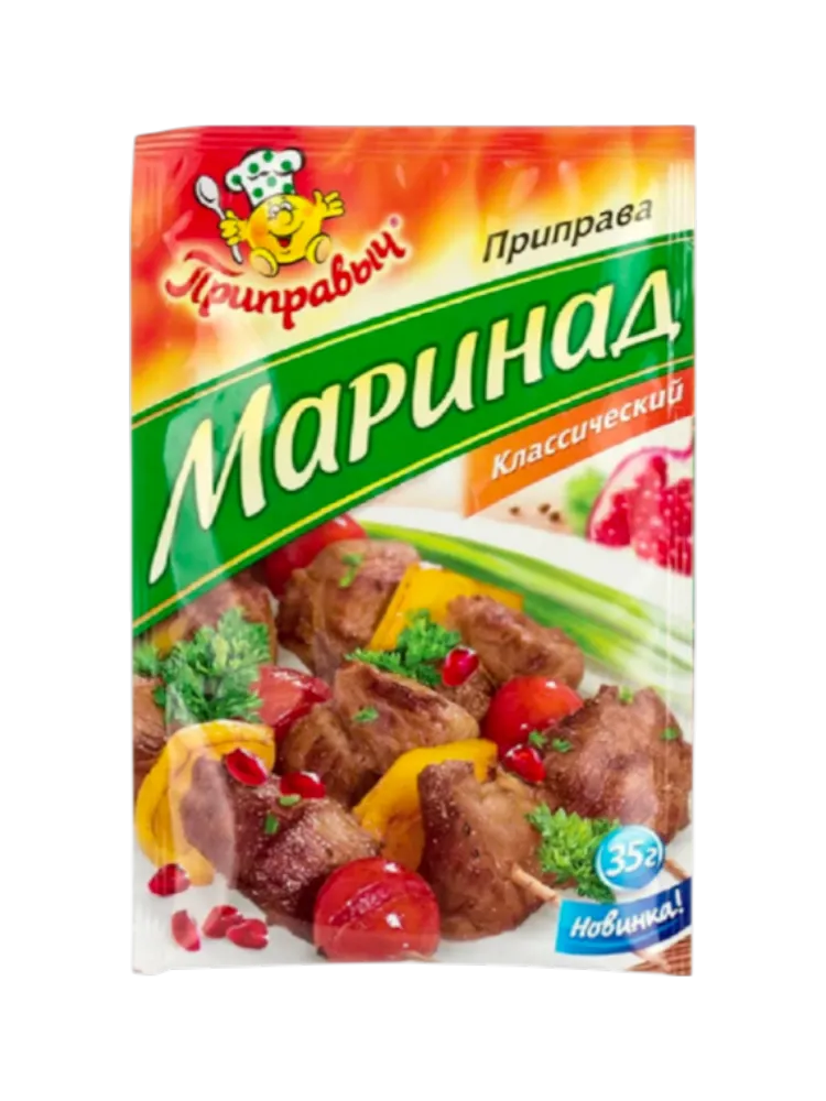 ПРИПРАВА ПРИПРАВЫЧ 35Г МАРИНАД КЛАССИЧЕСКИЙ