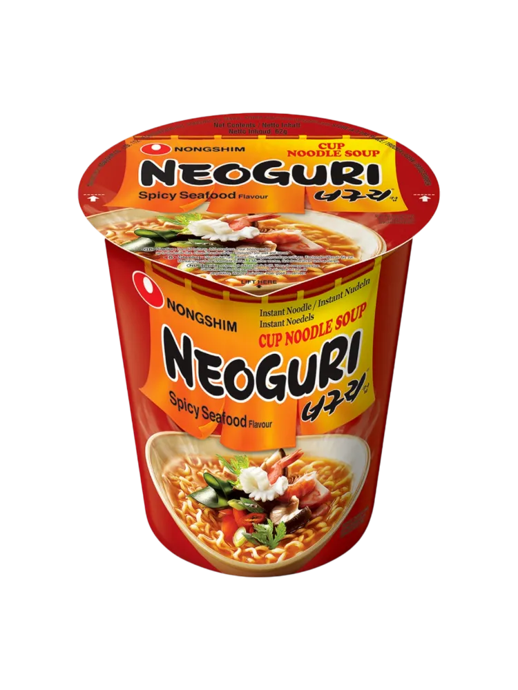 ЛАПША НЕОГУРИ 62ГР NEOGURI CUP СТАКАН/МОРЕПРОДУКТЫ