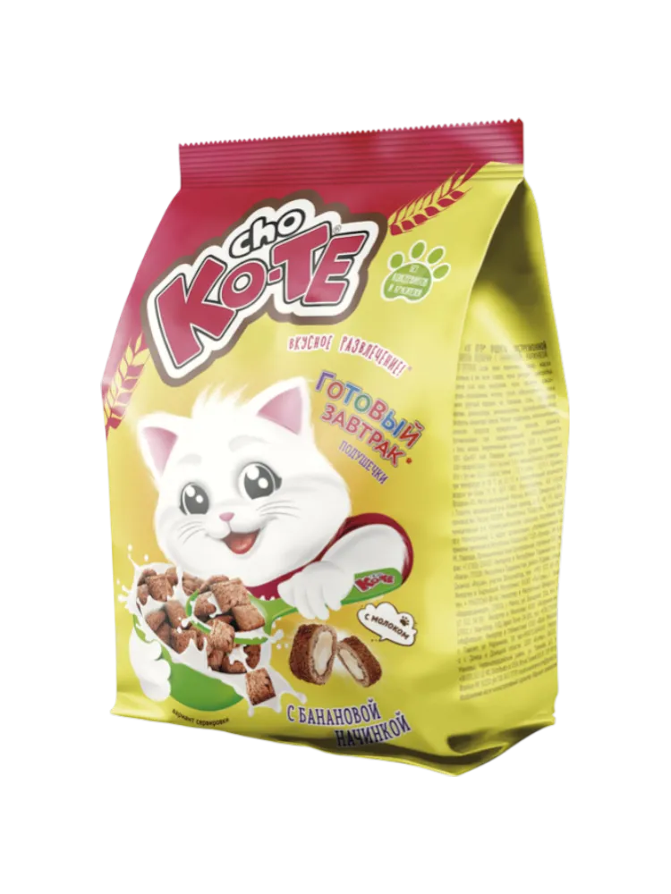 ПОДУШЕЧКИ CHO KO TE 250Г С БАНАНОВОЙ НАЧИНКОЙ 