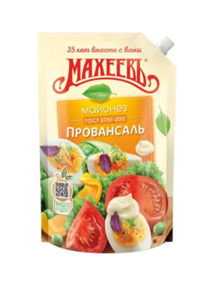 МАЙОНЕЗ МАХЕЕВ 630Г ПРОВАНСАЛЬ 40% Д/П ДОЗ 