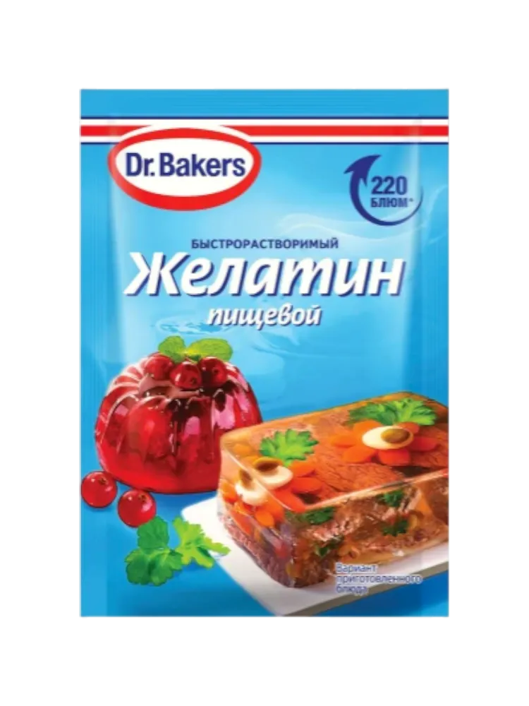 ПРИПРАВА DR.BAKERS ЖЕЛАТИН 10Г
