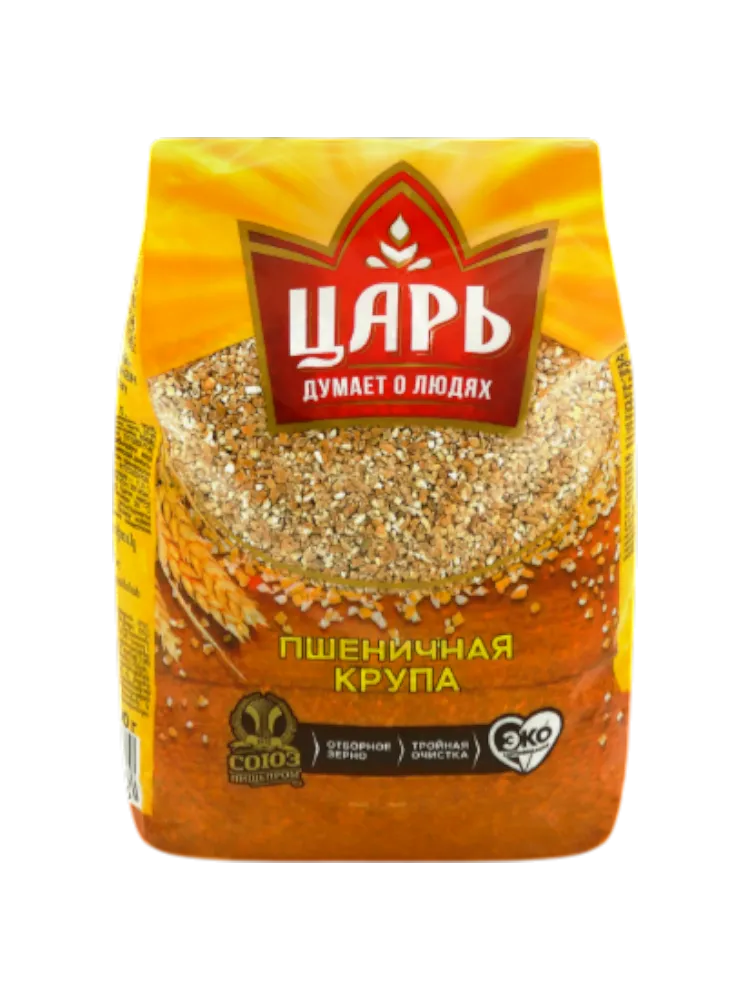КРУПА ЦАРЬ 600Г ПШЕНИЧНАЯ ПОЛТАВСКАЯ (6)
