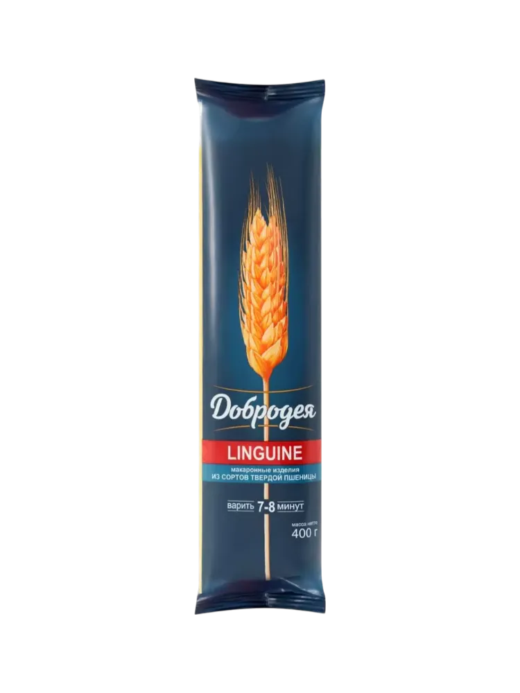 МАКАРОНЫ ДОБРОДЕЯ 400Г LINGUINE  (20)
