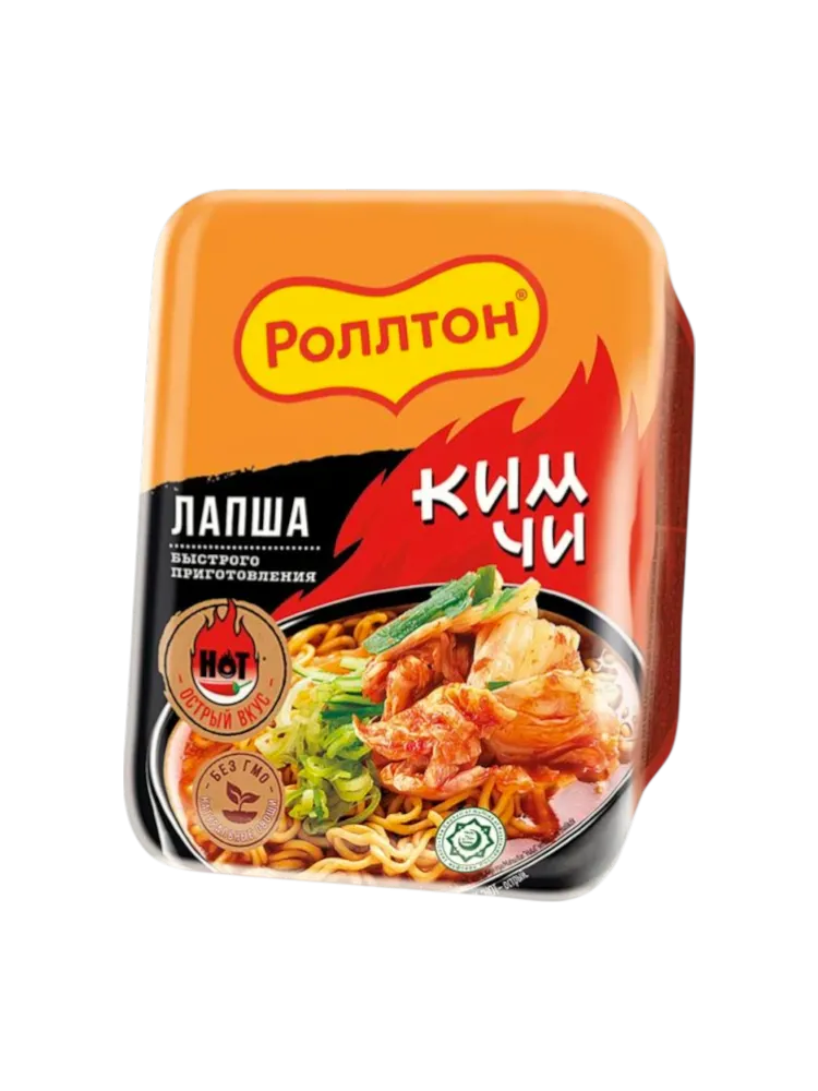 ЛАПША РОЛЛТОН 90Г КИМЧИ ЧАШКА