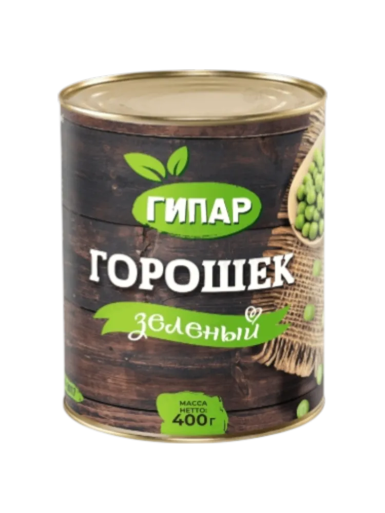 ГОРОШЕК ГИПАР 400Г ЗЕЛЕНЫЙ