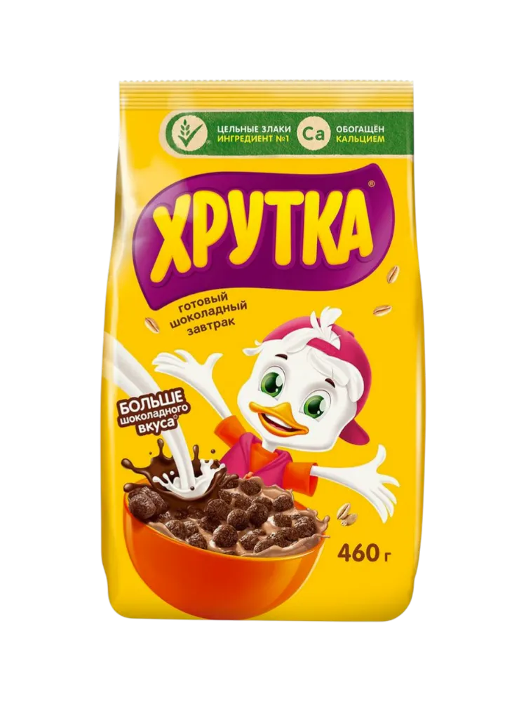 СУХ ЗАВТРАК ХРУТКА 460 Г ШАРИКИ  М/У