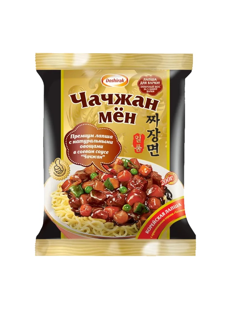 ЛАПША ДОШИРАК 200Г ЧАЧЖАН МЕН С СОУСОМ ЧАЧЖАНМ/У