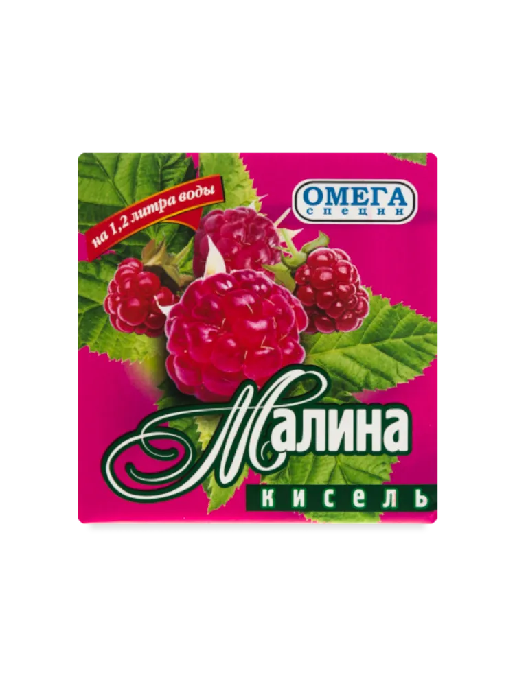 КИСЕЛЬ ОМЕГА 170Г МАЛИНА