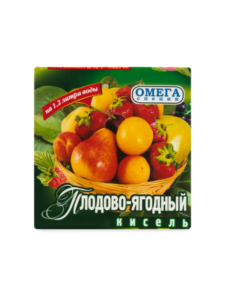 КИСЕЛЬ ОМЕГА 170Г ПЛОДОВО ЯГОДНЫЙ