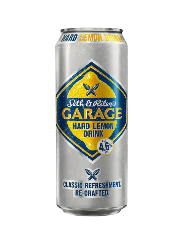 ПИВНОЙ НАПИТОК GARAGE S&R 0.33Л БЕЗАЛКО ЛИМОН Ж/Б(24)