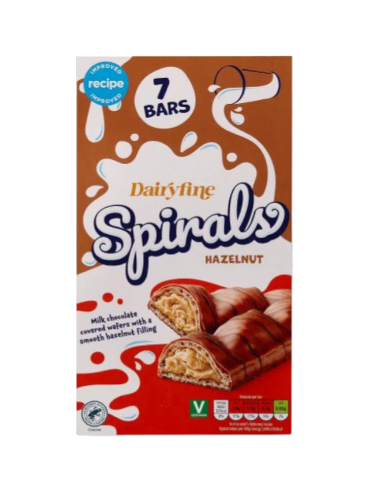Spirals hazelnut 150 гр.
