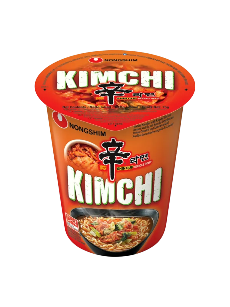 ЛАПША КИМЧИ РАМЕН 75ГР KIMCHI CUP NOODLE СТАКАН