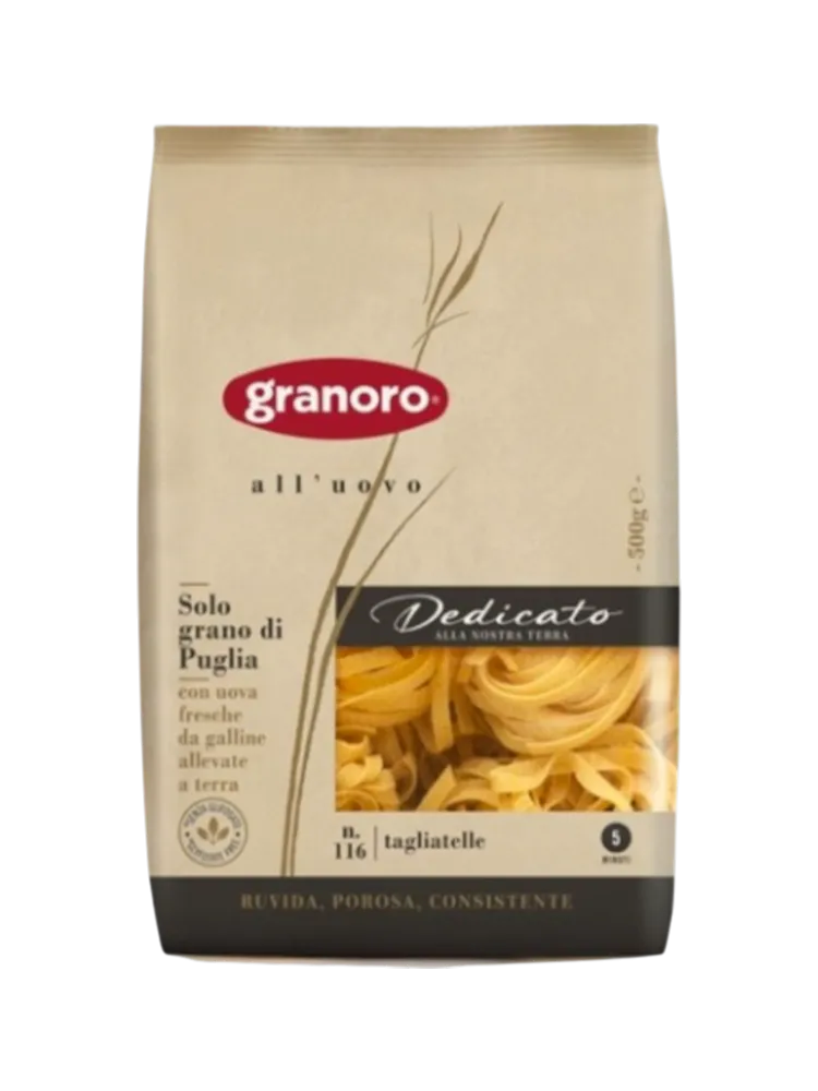 МАКАРОНЫ ГРАНОРО 500Г TAGLIATELLE UOVO 116