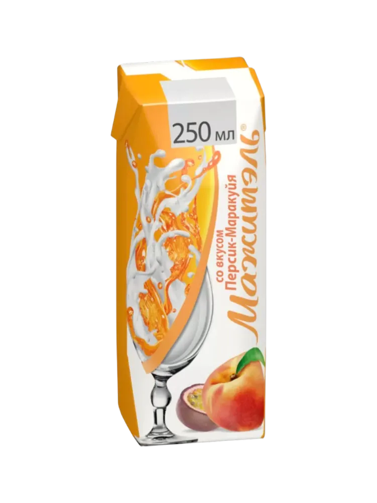 КОКТЕЙЛЬ МОЛ МАЖИТЭЛЬ 250Г ПЕРСИК/МАРАКУЙЯ