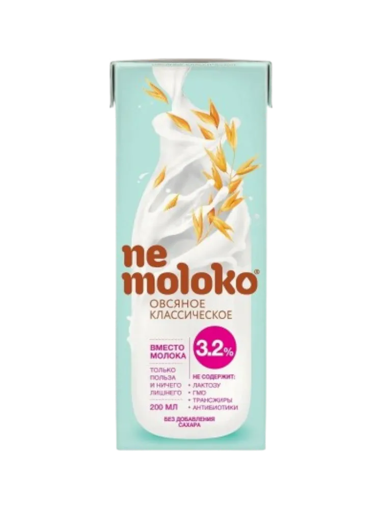 НАПИТОК NEMOLOKO 0,2Л КЛАССИЧЕСКИЙ 