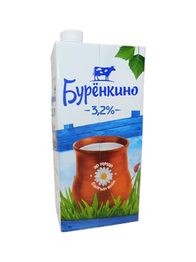 МОЛОКО БУРЕНКИНО 1.95Л 3.2%