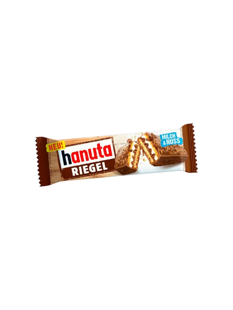 Hanuta Riegel с шоколадом и орехами 34,5гр