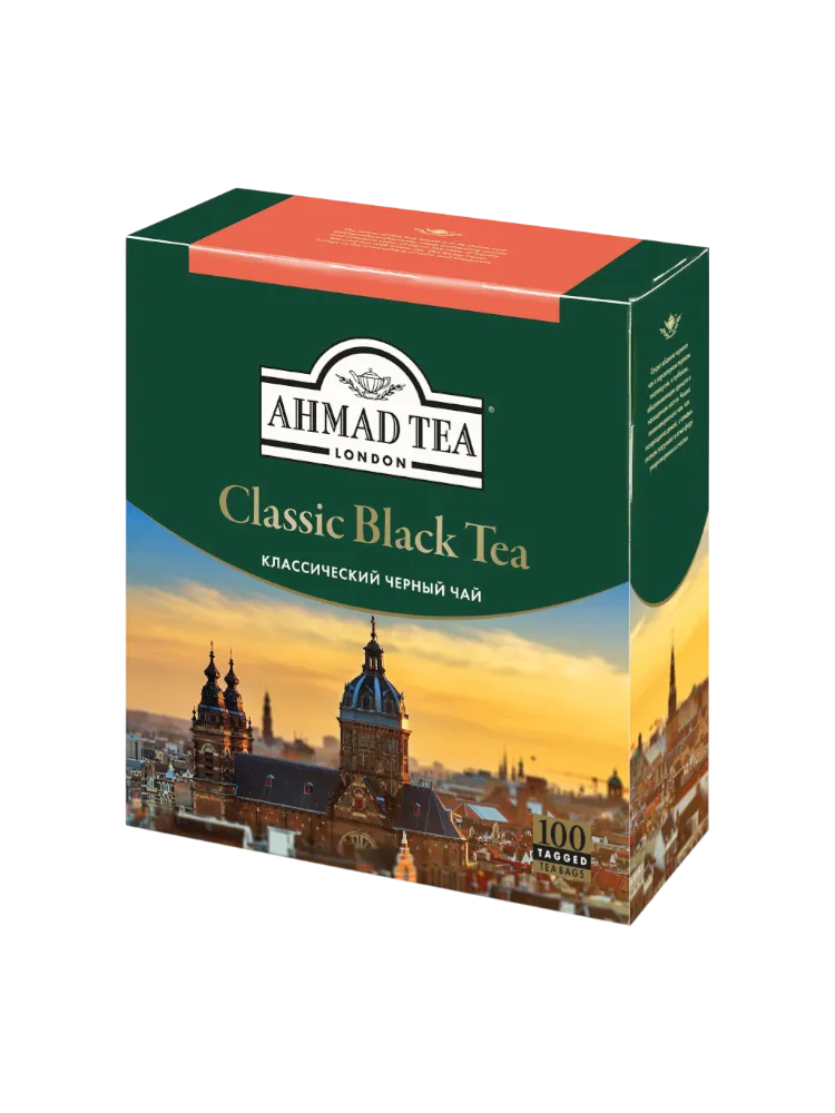 ЧАЙ AHMAD TEA 100ШТ КЛАССИЧЕСКИЙ ЧЕРНЫЙ