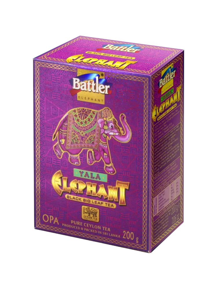 ЧАЙ BATTLER 200 ГР ЧЕРНЫЙ СЛОН ЯЛА, OPA