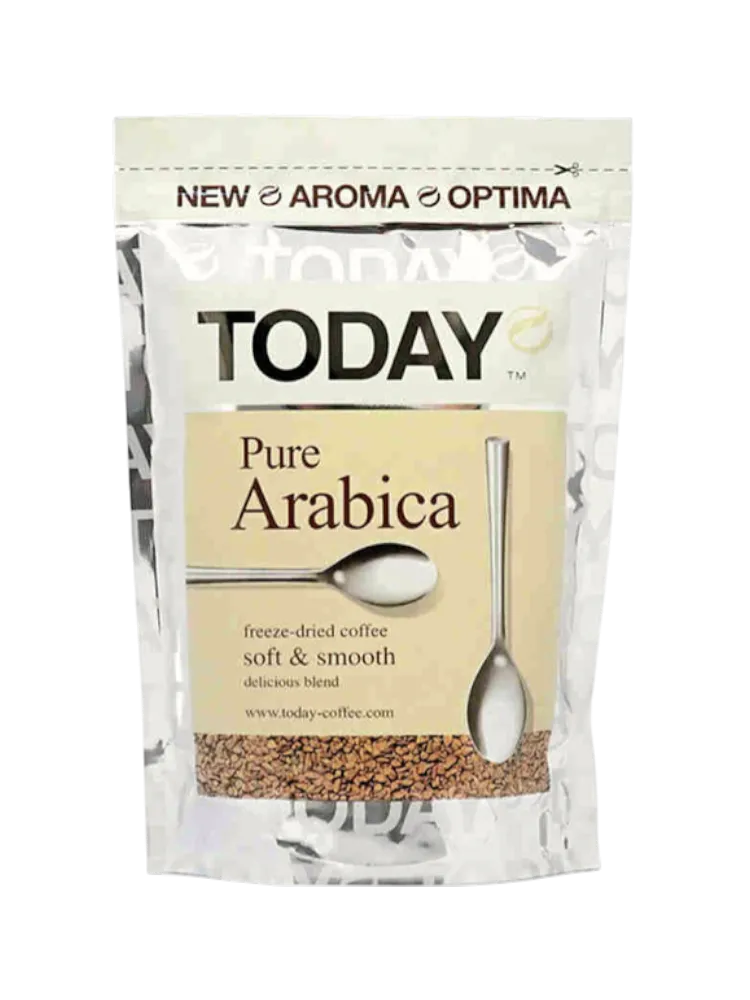 КОФЕ TODAY PURE ARABICA 75Г СУБЛ М/У(12) - фото 1