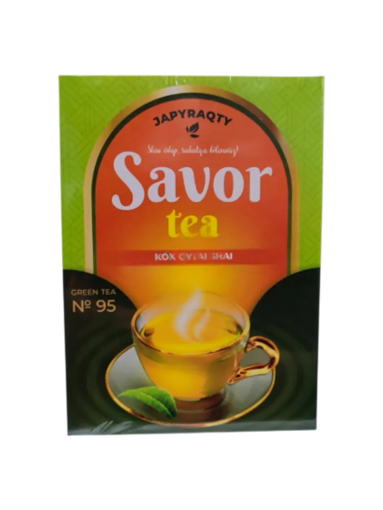 ЧАЙ SAVOR 150Г ЗЕЛЕНЫЙ КИТАЙ ЛИСТ (40)