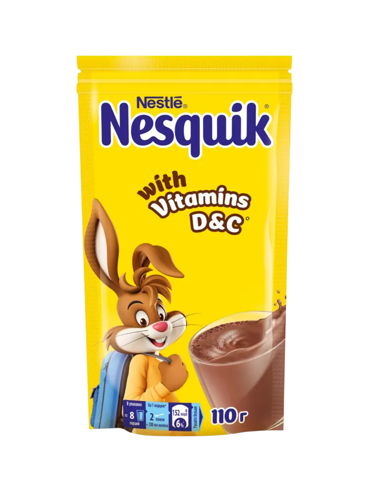 НАПИТОК ШОКОЛАДНЫЙ NESQUIK 110Г СПАРТА МБ