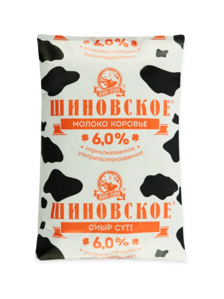 МОЛОКО ШИНОВСКОЕ 6% 1Л